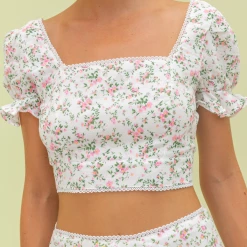 Mint Vanilla Jane Crop Top
