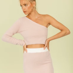 Red Berry Atlanta Crop Top (Pink) Sets + Co-ords