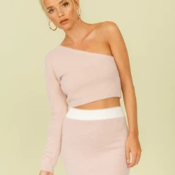 Red Berry Atlanta Crop Top (Pink) Sets + Co-ords