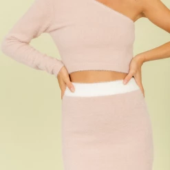 Red Berry Atlanta Crop Top (Pink) Sets + Co-ords