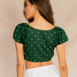 Slide Show Sunshine Crop Top