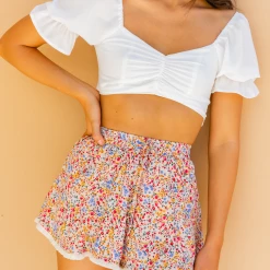 Mint Vanilla Same Dream Crop Top