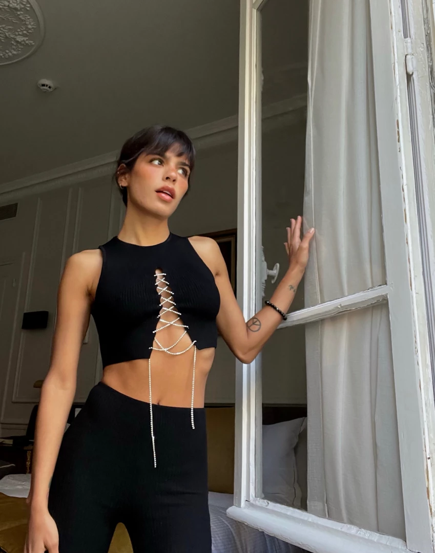 Hilton Tank Top (Black) - By Lioness 1 Hilton Tank Top (Black) - By Lioness