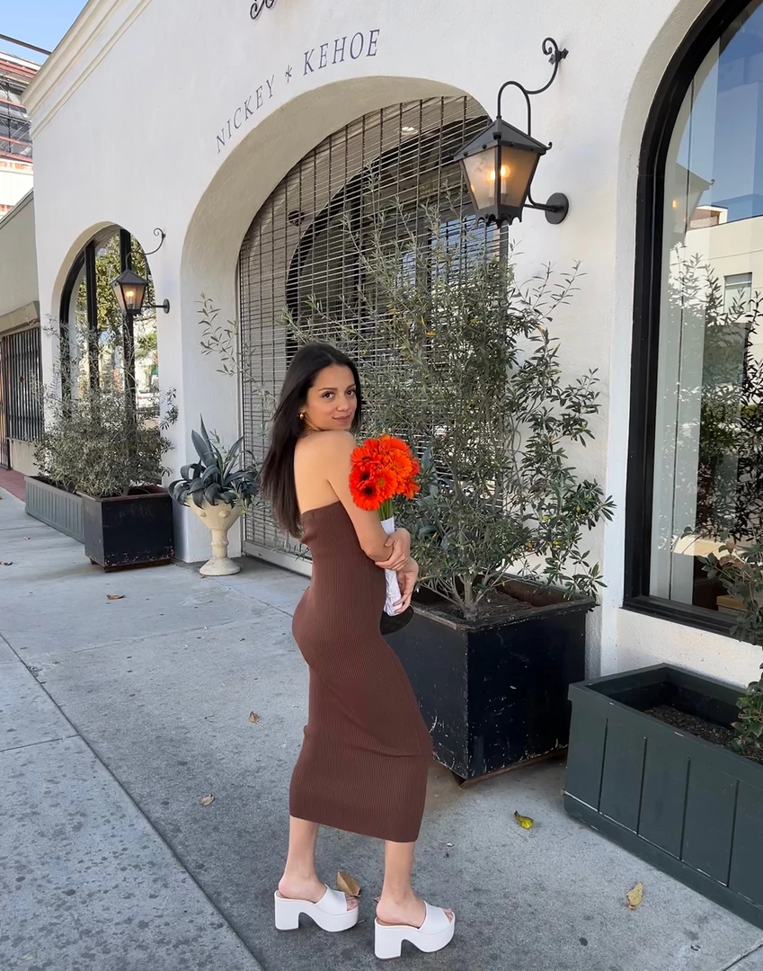 Style State Marion Midi Dress (Chocolate) New Arrivals 2 Style State Marion Midi Dress (Chocolate) New Arrivals