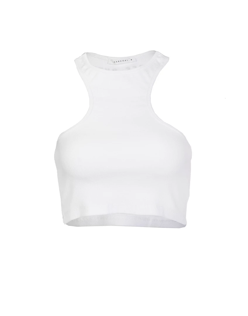 Charcoal Clothing Off Duty Tank Top (White) 11 Charcoal Clothing Off Duty Tank Top (White)