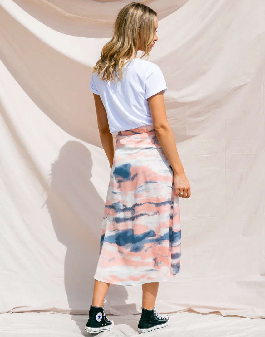 Indikah Jemima Midi Skirt (Print) 5 Indikah Jemima Midi Skirt (Print)