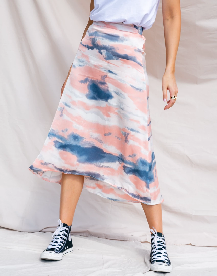 Indikah Jemima Midi Skirt (Print) 1 Indikah Jemima Midi Skirt (Print)