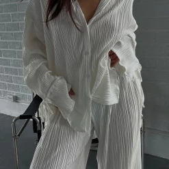 Charcoal Clothing Sweet Serenity Shirt (White) New Arrivals