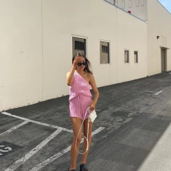 Reverse Sydney Knit Set (Pink) Sets + Co-ords