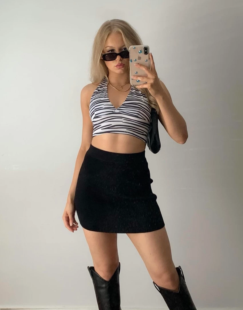 8 Birdies Brandi Crop Top Tops 1 8 Birdies Brandi Crop Top Tops