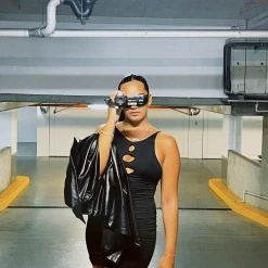 Luvalot Valerie Mini Dress (Black)